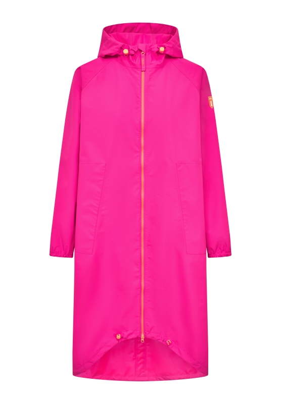Kapby Damen Regenjacke - Pink Glo Rosa
